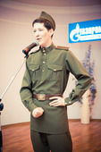 Дмитрий Кокуркин (производство №1) исполняет песню "Я пулемётчиком родился"