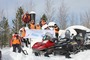 Команда снегоходного пробега ООО "Газпром переработка"