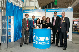 ООО «Газпром переработка» принимает участие в XVI специализированной выставке «Сургут. Нефть и Газ — 2011», которая начала свою работу в Сургуте.