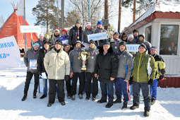 Участники соревнований по лыжным гонкам (23-24 марта 2013, Сургут)