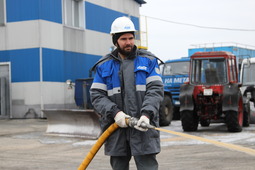 На Сосногорском ГПЗ прошла противопожарная тренировка