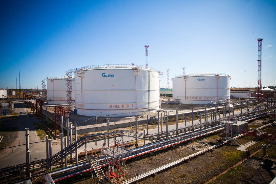 Хранение дизельного топлива в цехе отгрузки готовой продукции Сургуского ЗСК