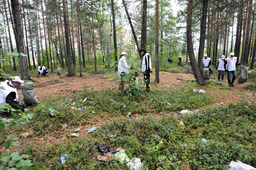 Сургутские газовики собрали порядка 30 куб м. мусора