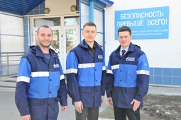 Слева направо — Юрий Мартыненко, Павел Зубов, Антон Стуков