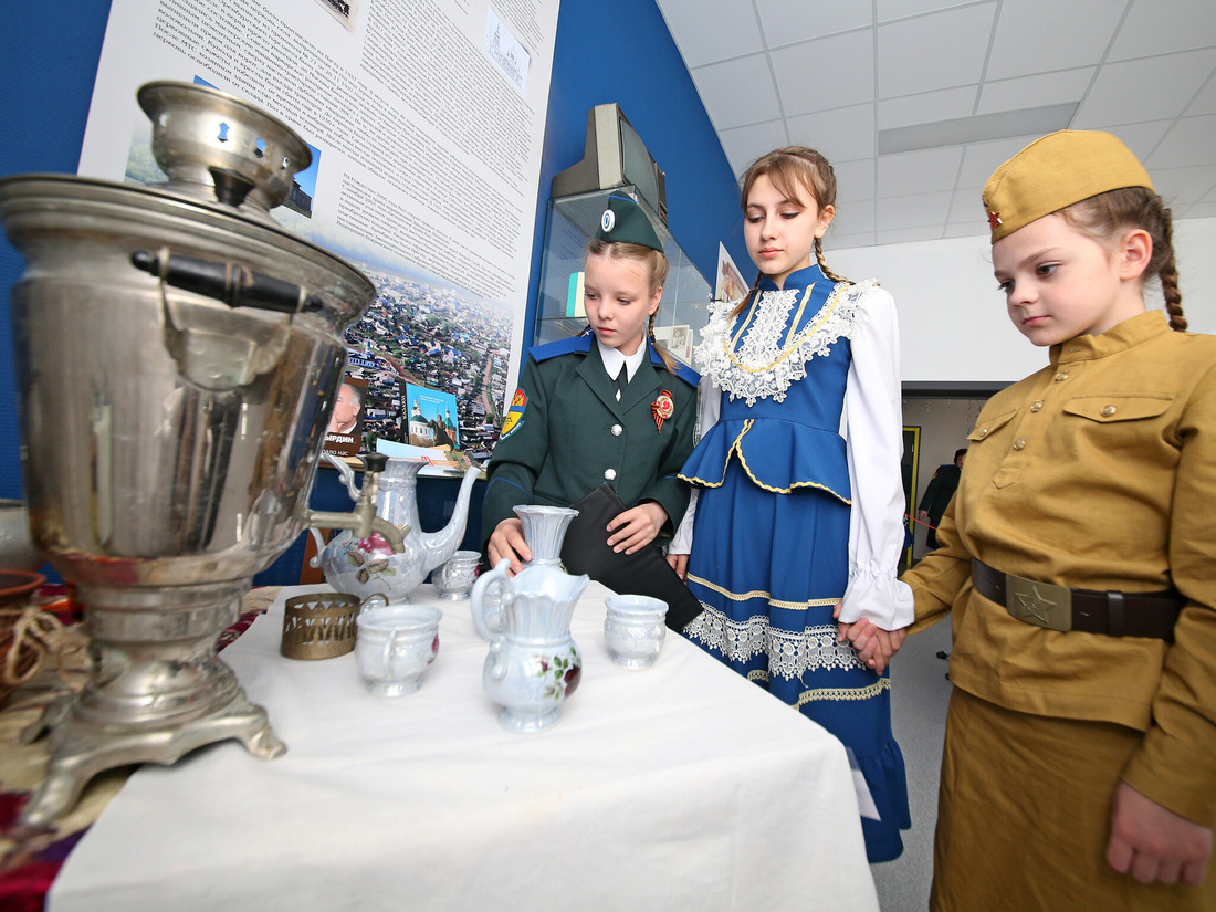 В музее воссоздали элемент русской избы