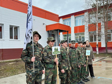 Участники команды "Лесной дозор"