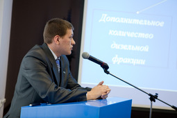 Антон Стуков проводит ознакомительную встречу для молодых рационализаторов