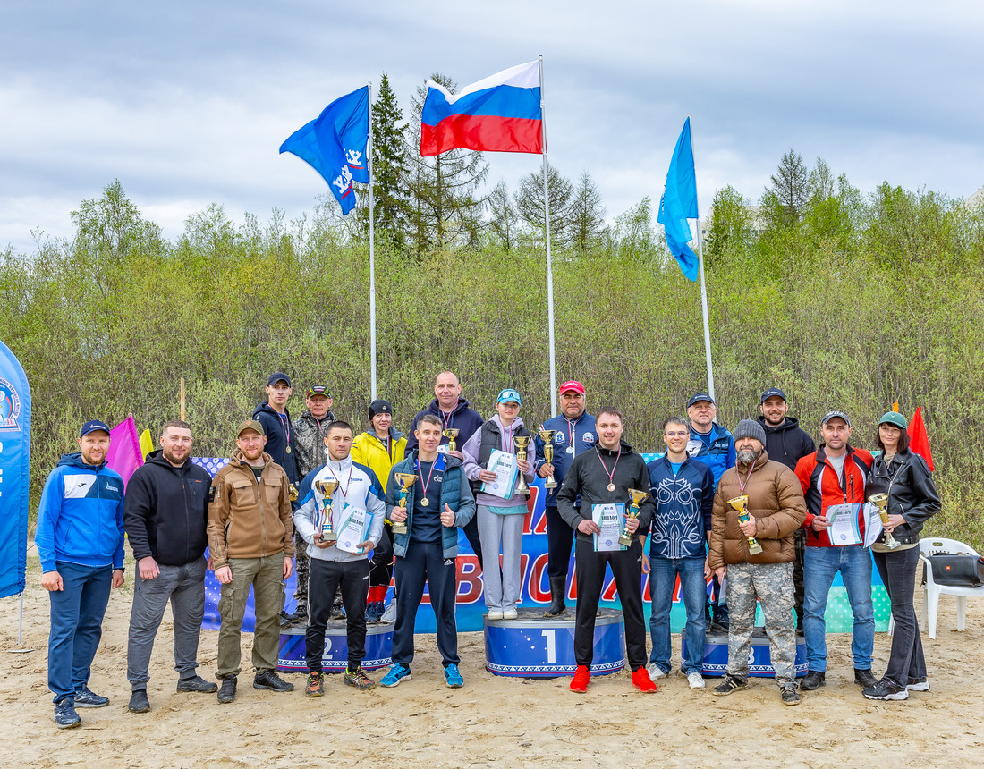 Победители Чемпионата города Новый Уренгой по спортивному туризму на водных дистанциях