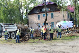 Субботник на Сосногорском ГПЗ 29.08.2014