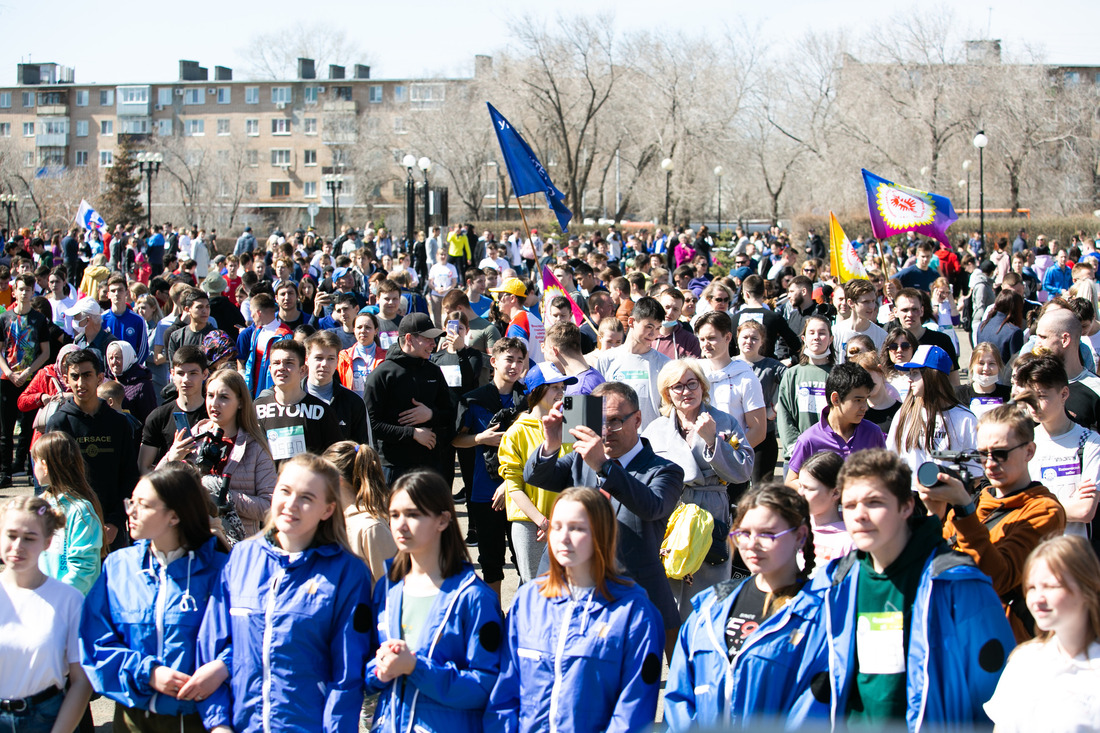 В "Космическом забеге" приняли участие более тысячи оренбуржцев