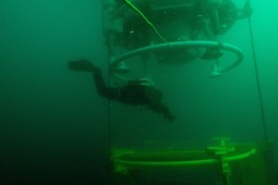 Подводные исследования на острове Матуа (Дальний Восток)
