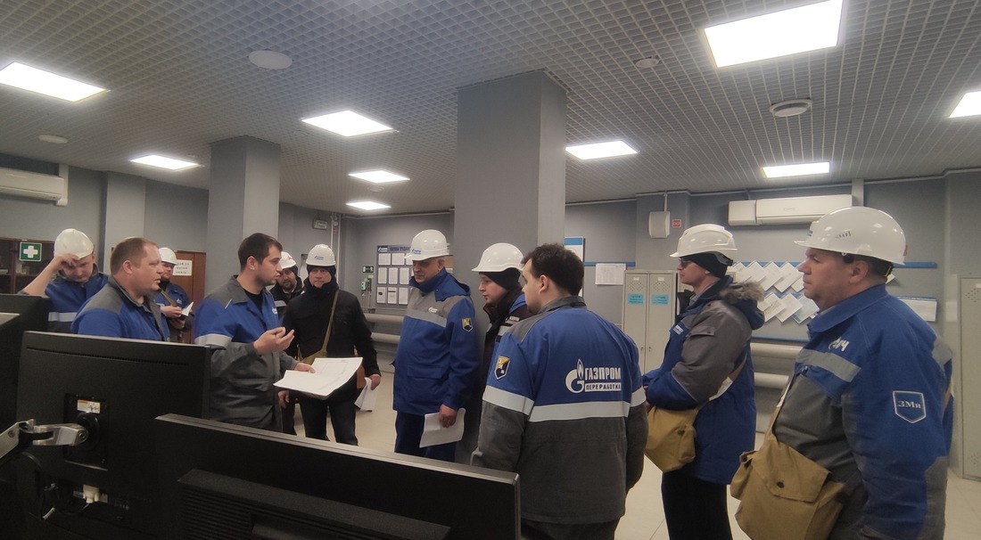 Комиссия "Газпром газнадзора" оценивает действия оперативного персонала ГНС-2