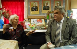 Профсоюзная организация ЗПКТ и ее лидер Александр Веселый всегда поддерживают молодежные акции по встрече с ветеранами