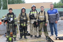 Команда ведомственной пожарной части