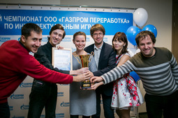В общем зачете первое место у команды компании «Газпром нефть» — «Сборная Кайнозоя»