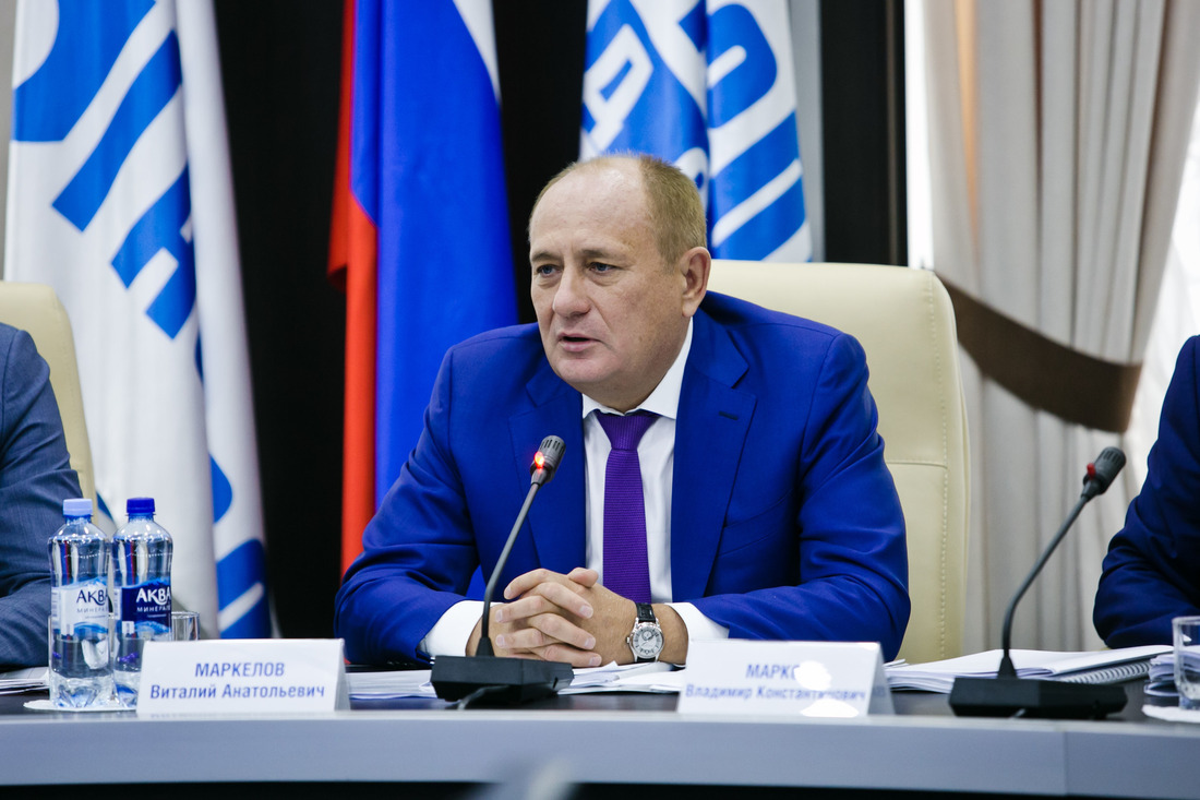 Заместитель Председателя Правления, председатель Комиссии по региональной политике ПАО «Газпром» Виталий Маркелов