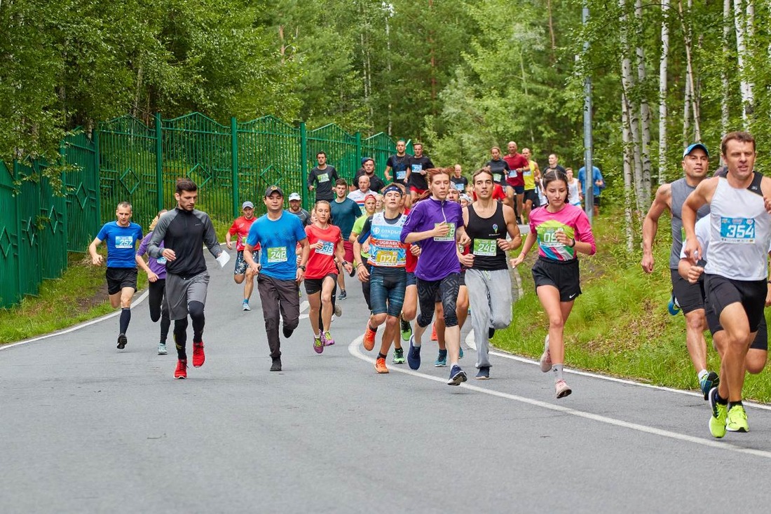 Заводчане — участники легкоатлетического забега «LOVE run»