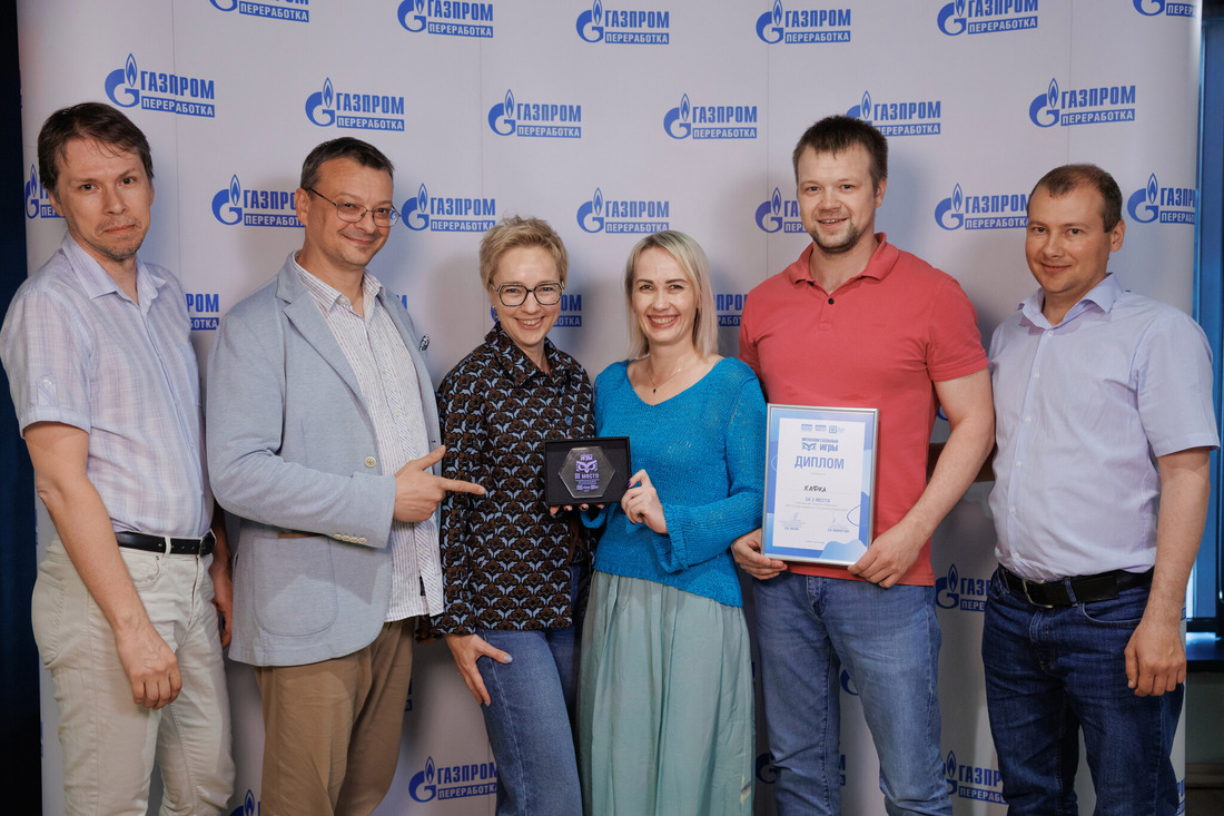 Команда «Кафка» из «Газпром межрегионгаз», бронзовые призеры Чемпионата