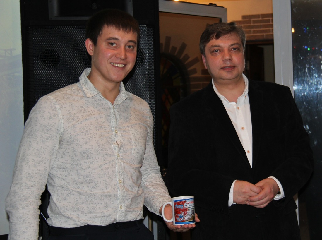Директор ЗПКТ Игорь Чернухин и Альзаф Минибаев (слева)