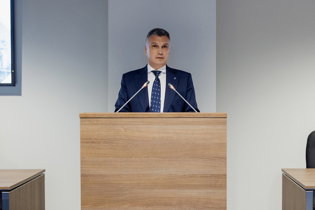 Генеральный директор компании «Газпром переработка» Айрат Ишмурзин