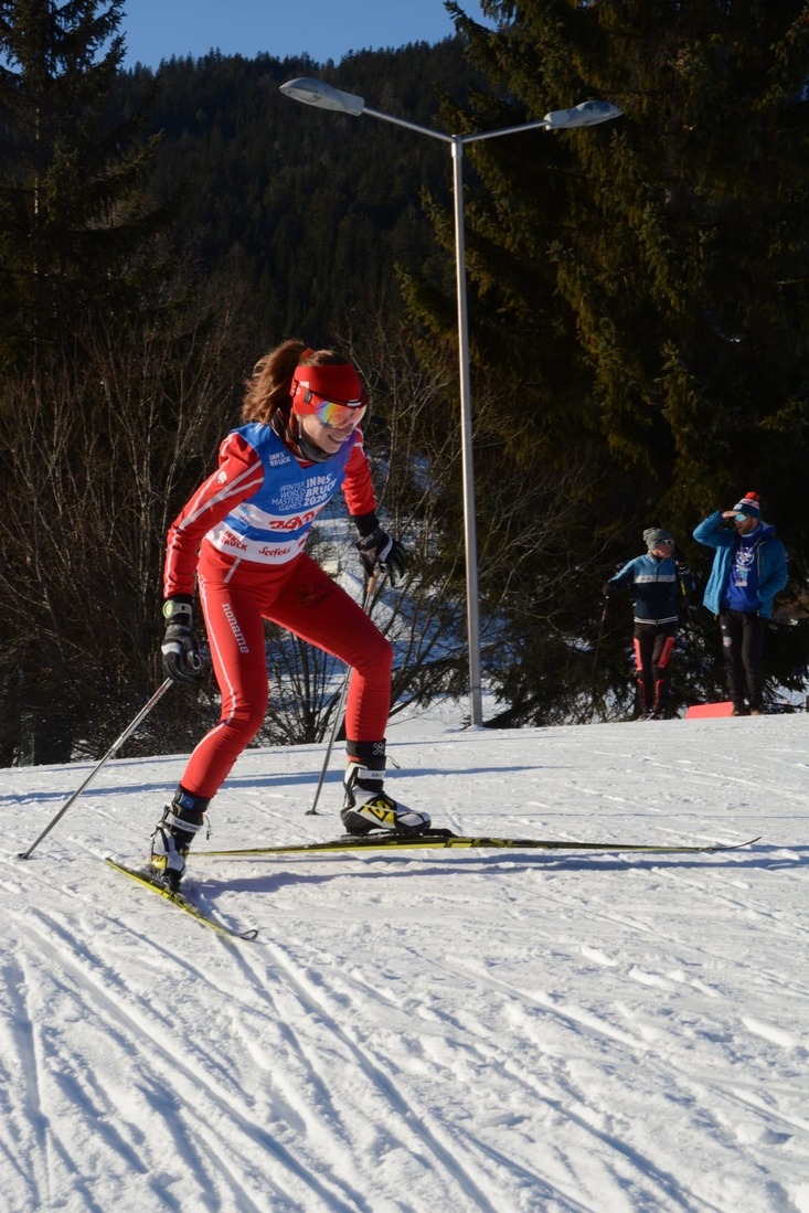 Алена Зорина — серебряный призер Всероссийской массовой гонки «Лыжня России 2021»