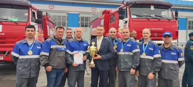 Сотрудники «Газпром переработки» — победители соревнований на звание «Лучшее звено газодымозащитной службы»
