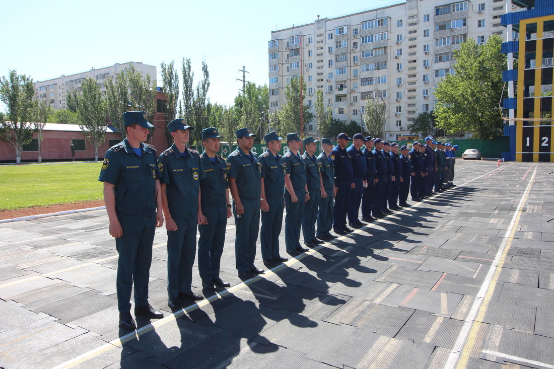 Построение перед началом конкурса