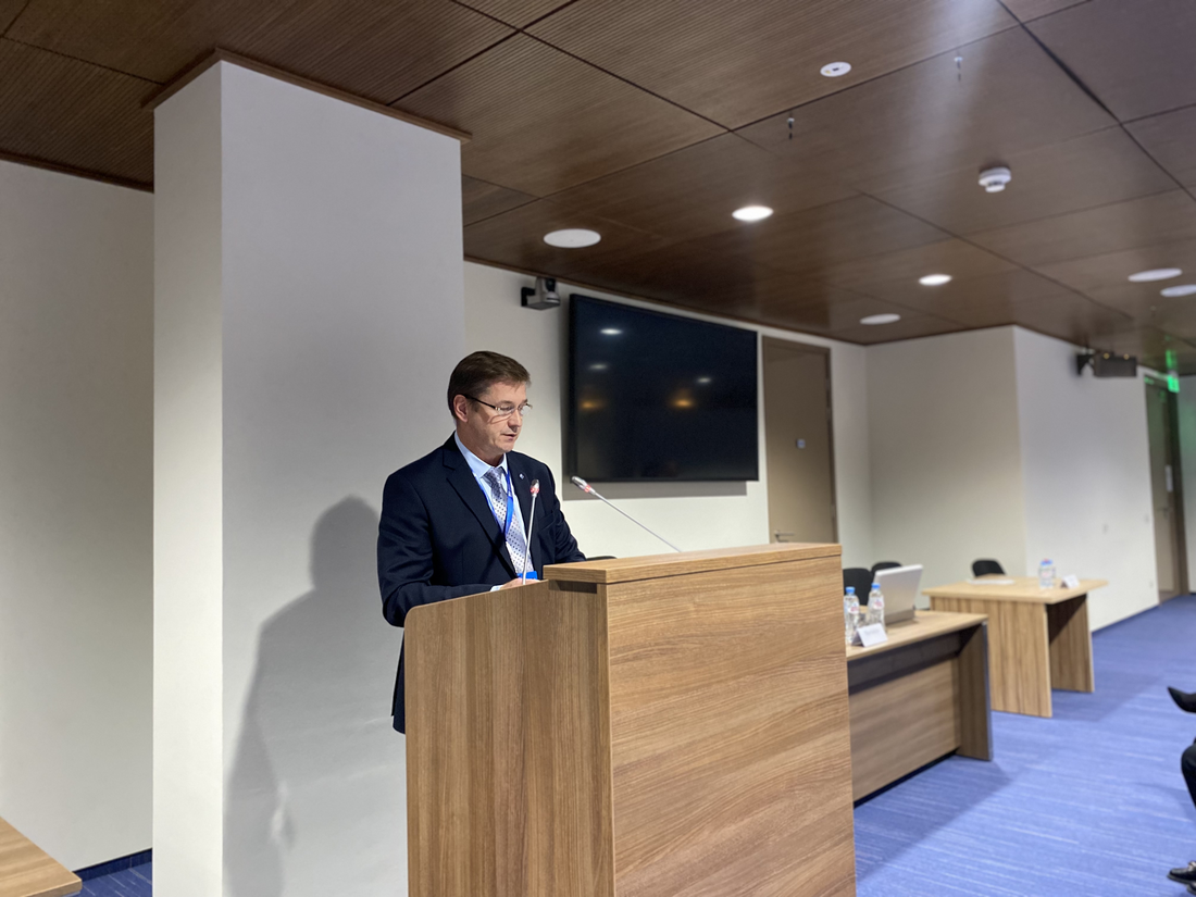 Выступление Константина Шохирева — председателя ППО "Газпром переработка администрация профсоюз"