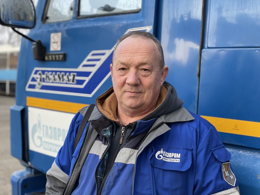 Виктор Тимофеев, водитель рейса для доставки гуманитарного груза в г. Ростов-на-Дону