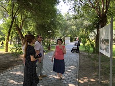 Старший научный сотрудник Астраханского музея-заповедника Анжелла Алиева провела экскурсию по выставке "Старая Астрахань"