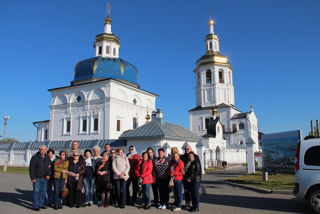 На территории Абалакского монастыря — духовной святыни Сибири