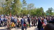 Оренбургские газовики у мемориала "Вечный огонь"
