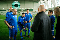 Расстановка игроков команды ООО "Газпром переработка" перед матчем