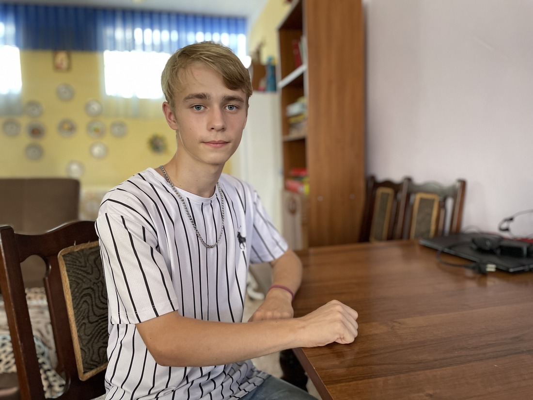 Дмитрий Хомяков, выпускник девятого класса Центра помощи детям "Юность"