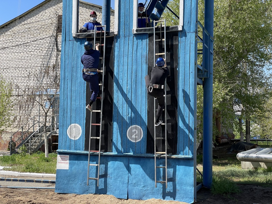 страхующее устройство для учебной башни