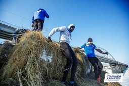 Прохождение снежной траншеи