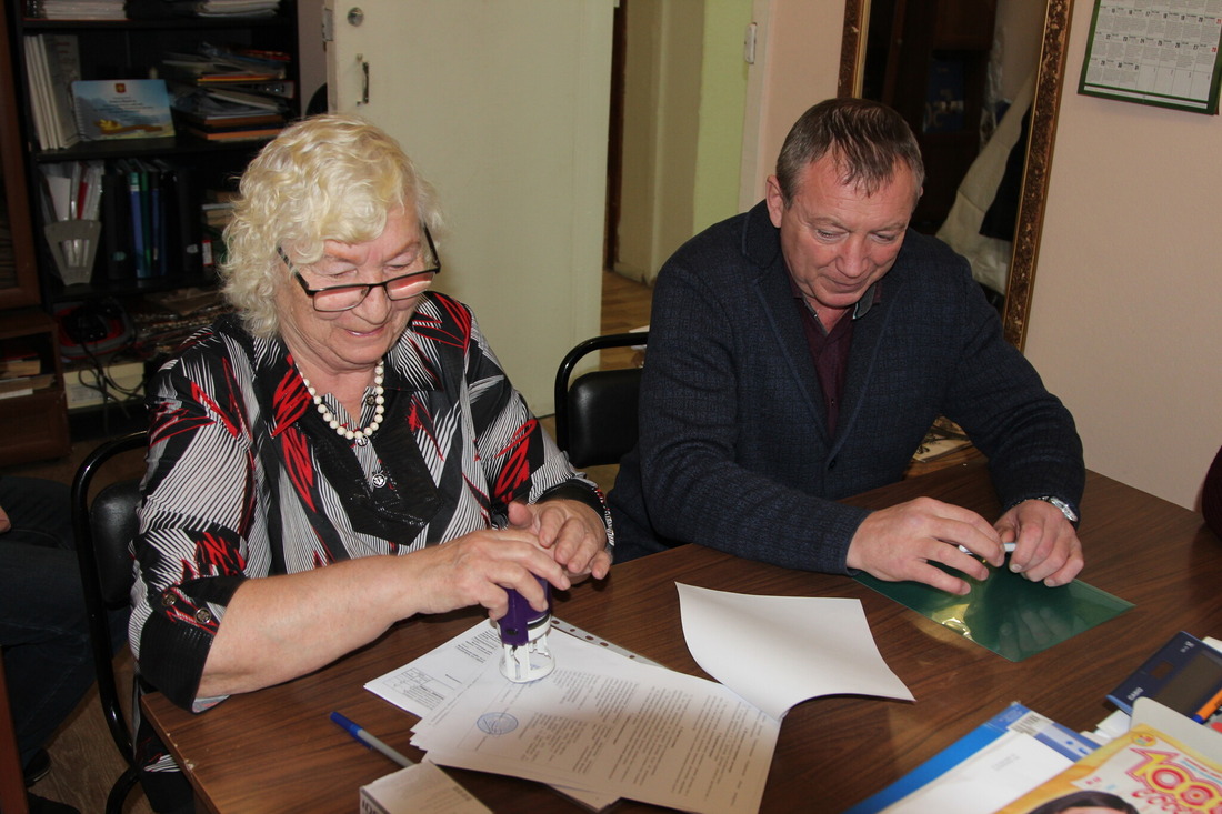 В ходе встречи руководители Сосногорского ГПЗ и Общественный Центр заключили договор о сотрудничестве